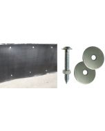 Boulon tête bombée d'assemblage de bande transporteuse sur pneus