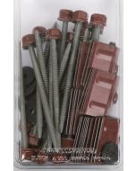 fixations pour couverture 1000T sur bois