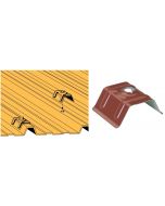 Cavalier acier prélaqué - Choix par dimensions de nervures