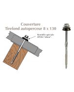 tirefond autoperceur plaques fibres-ciment