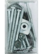 tirefonds fibro ciment sur bois