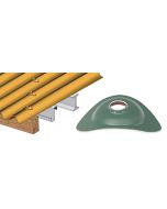 Plaquette aluminium prélaqué pour tôle ondulée