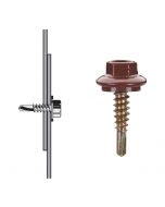 schéma vis th p1 zn bardage couture