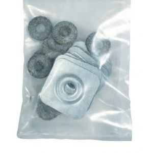 plaquettes avec rondelles pour plaques sous tuiles