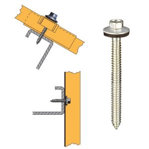 Vis TH inox autotaraudeuse de réparation pour panne acier