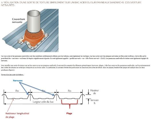 comment-realiser-sortie-toiture manchon fenoflash